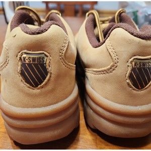 K-Swiss vintage tan women's hiking boots